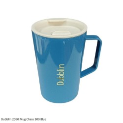 Dubblin Chess 300 Mug - Blue