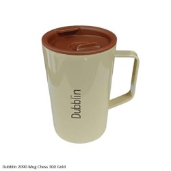 Dubblin Chess 300 Mug - Gold