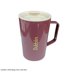 Dubblin Chess 300 Mug - Red