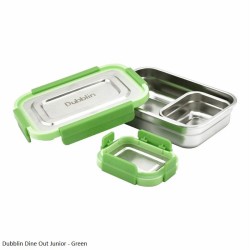 Dubblin Dine Out Junior Lunch Box Green