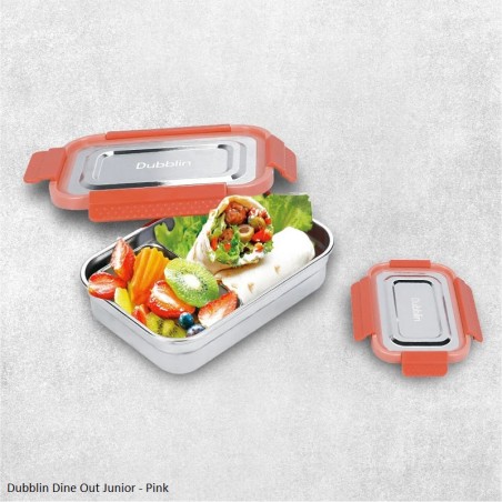 Dubblin Dine Out Junior Lunch Box Pink