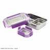 Dubblin Dine Out Junior Lunch Box Purple 800ml