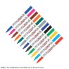 Addgel - Pre-Calligraphy Carved Edge Tip 12 Assorted Colors