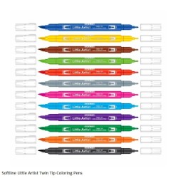 Addgel Softline Little Artist Twin Tip Coloring Pens 12color Shade