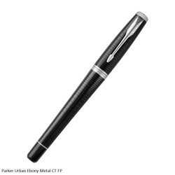 Parker Urban Ebony Metal Chrome Trim Fountain Pen
