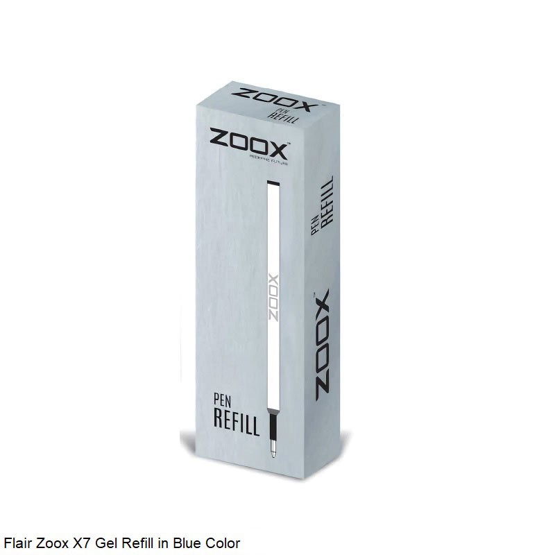 Flair Zoox U7 and X7 Gel Refill in Blue