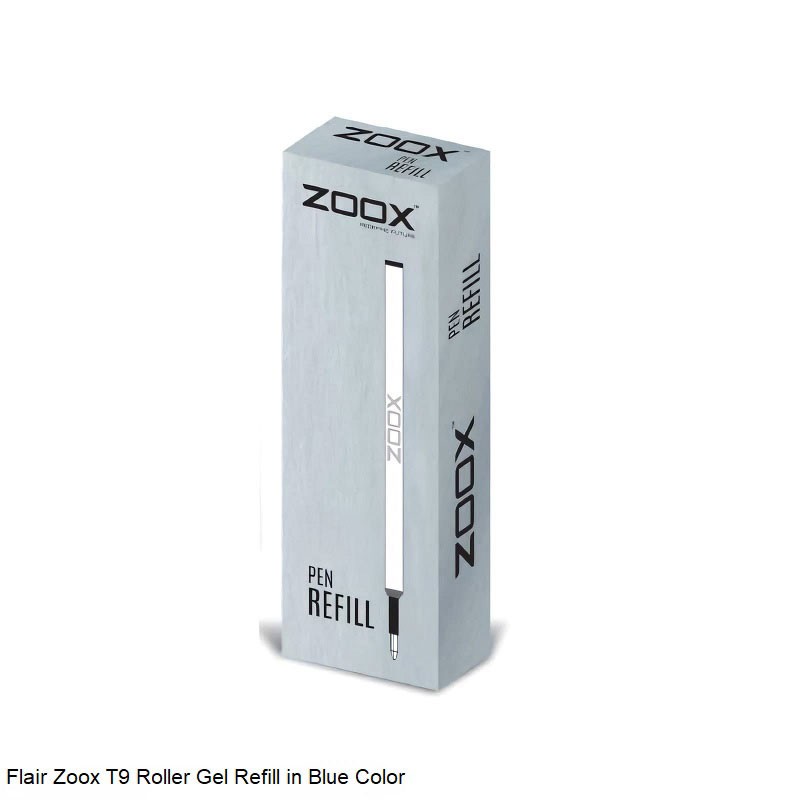 Flair Zoox T9 Roller Gel Refill in Blue