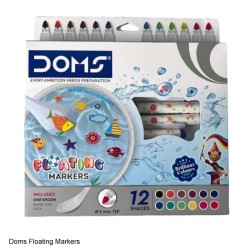 Doms Floating Markers 12 Shades 5mm tip