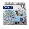 Doms Floating Markers 12 Shades 5mm tip