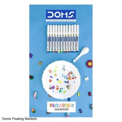 Doms Floating Markers 12 Shades 5mm tip