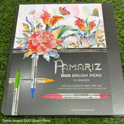 Doms Amariz Duo Brush Pens 14 Shades