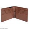 Elan EX-4301-BR Brown - Aesir Money Clip Wallet
