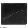 Elan Ex-4305-BL Black - Magnus Zipper Wallet
