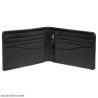 Elan Ex-4305-BL Black - Magnus Zipper Wallet