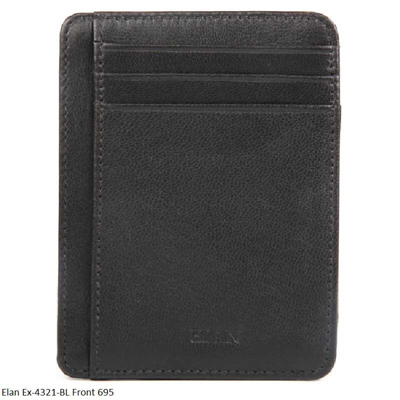 Elan Ex-4321-BL Black - Ing Card Holder