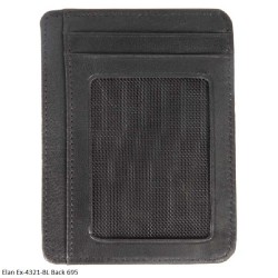 Elan Ex-4321-BL Black - Ing Card Holder