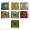 Shagun Envelope AE Square with 1 Rupee coin 5pc Pack Assorted colours pack