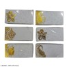 Shagun Envelope AE-012 White Foil 25pc Pack assorted print