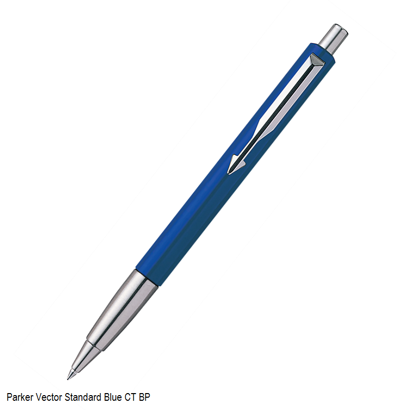 Parker Vector Standard Ballpoint Pen with Chrome Trims