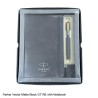 Parker Gift Set - Matte Black GT Rollerball Pen with Notebook