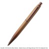 Sheaffer VFM 9428 Coffee Edition Matt Brown with Regal Brown PVD Trim Ballpoint Pen