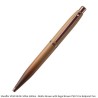 Sheaffer VFM 9428 Coffee Edition Matt Brown with Regal Brown PVD Trim Ballpoint Pen