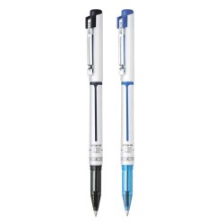 Flair ZOOX E7 Roller Gel Pen in Blue and Black Ink