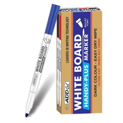 ADD Gel Handy-Pro Whiteboard Marker Fine Tip - Black, Blue, Red colors