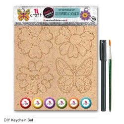 iCraft DIY Keychain Set -...