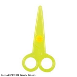 Keyroad Security Scissors 5 safety cutting Scissors, design for kids