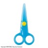 Keyroad Security Scissors 5 safety cutting Scissors, design for kids