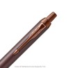 Parker IM Monochrome Burgundy Trim Medium Point Ballpoint Pen