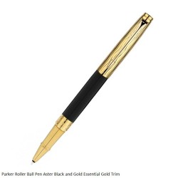 Parker Aster Black and Gold Essential RB