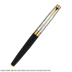 Parker Aster Black and Chrome Essential RB