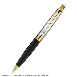 Parker Aster Black and Chrome Essential BP