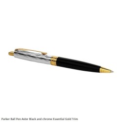 Parker Aster Black and Chrome Essential BP