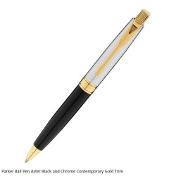 Parker Aster Black and Chrome Contemporary GT BP