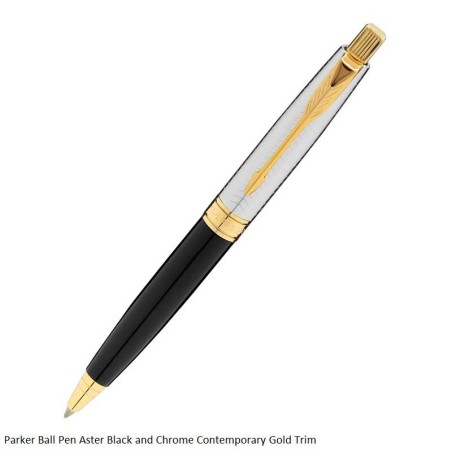 Parker Aster Black and Chrome Contemporary GT BP