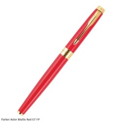 Parker Aster Matte Red GT Fountain Pen