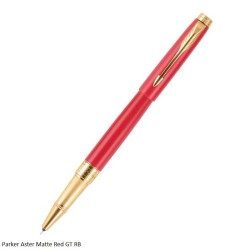 Parker Aster Matte Red GT Roller Ball Pen