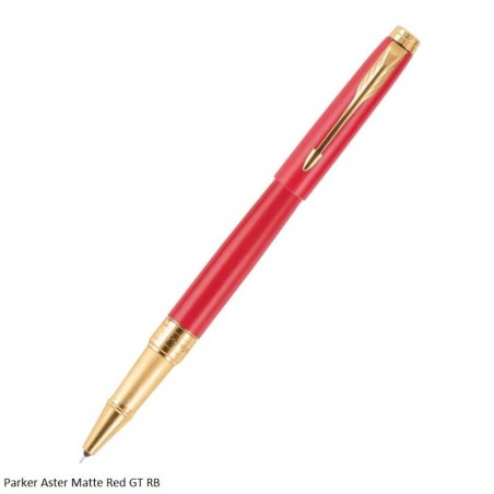 Parker Aster Matte Red GT Roller Ball Pen