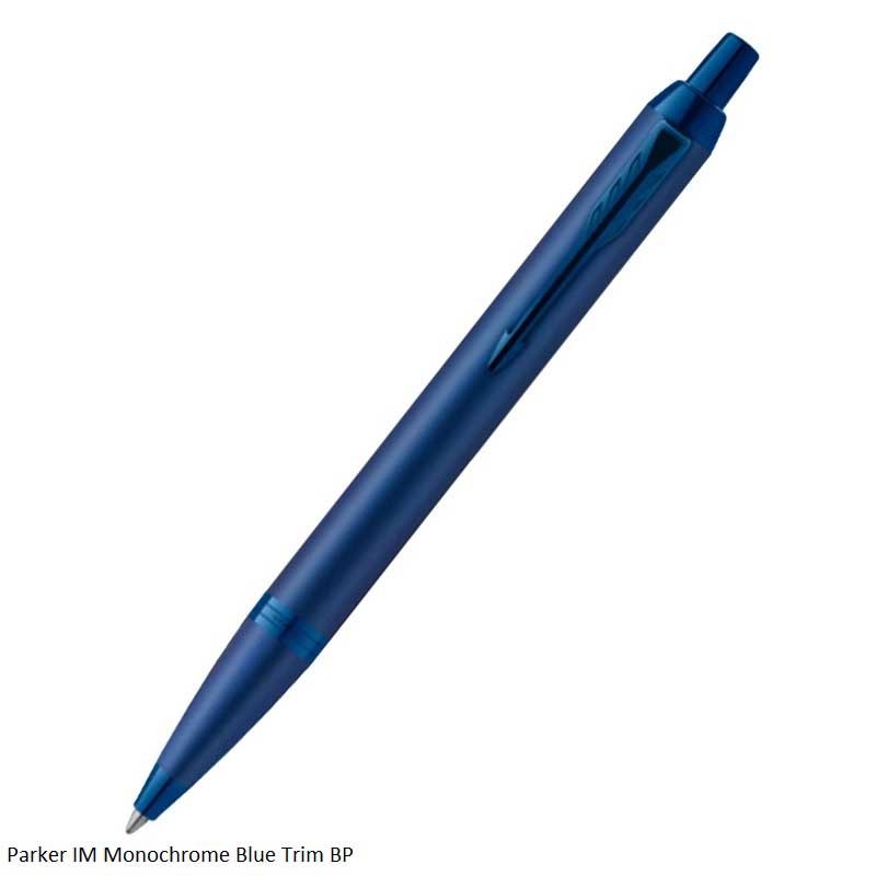 Parker IM Monochrome Blue Trim Parker IM Monochrome Blue Trim