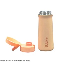 Dubblin Ambience 550 Water Bottle Orange 550ml Capacity