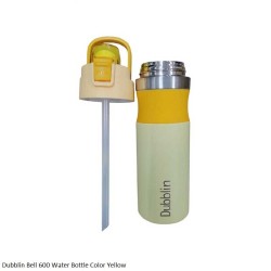 Dubblin Bell 600 Water Bottle Yellow