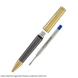 Parker Ball Pen Ingenuity Pioneers Collection Gold Trim