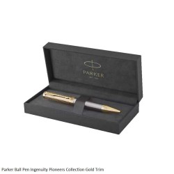 Parker Ball Pen Ingenuity Pioneers Collection Gold Trim