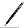 Waterman Hemisphere Mars Black Chrome Trim Fountain Pen