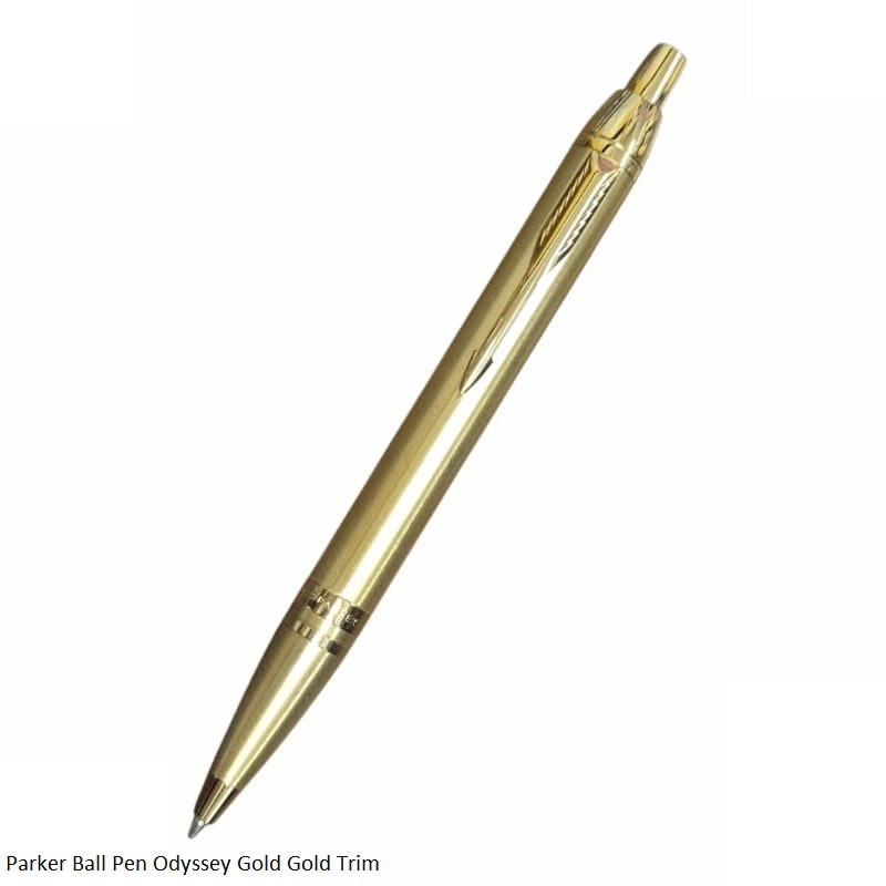 Parker Ball Pen Odyssey Gold Gold Trim