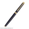 Waterman Hemisphere Matte Black Gold Trim Fountain Pen Medium Point