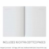 Anupam Lyv Journal - 192 Pages, Soft Cover, Hardbound with Elastic Closure & Pen Loop - Size A5